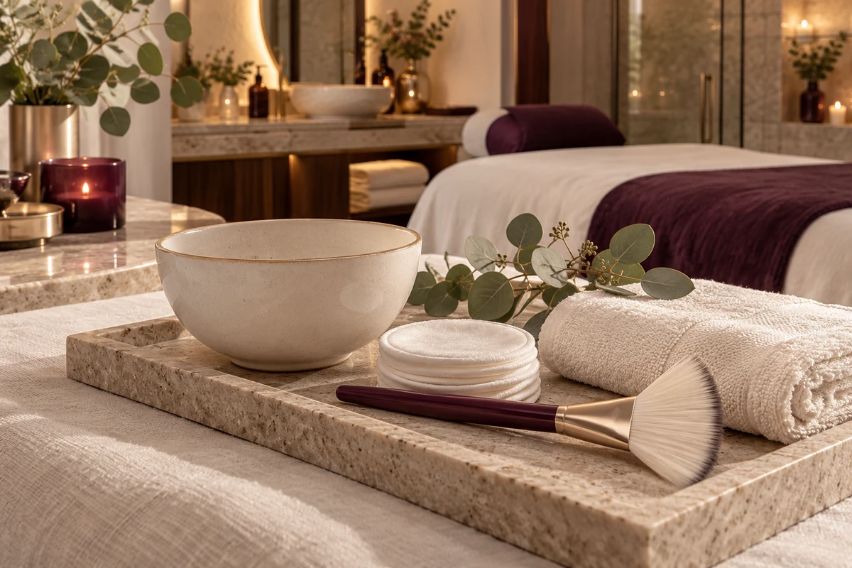Detalles de un ritual facial